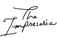 The Impresaria's signature